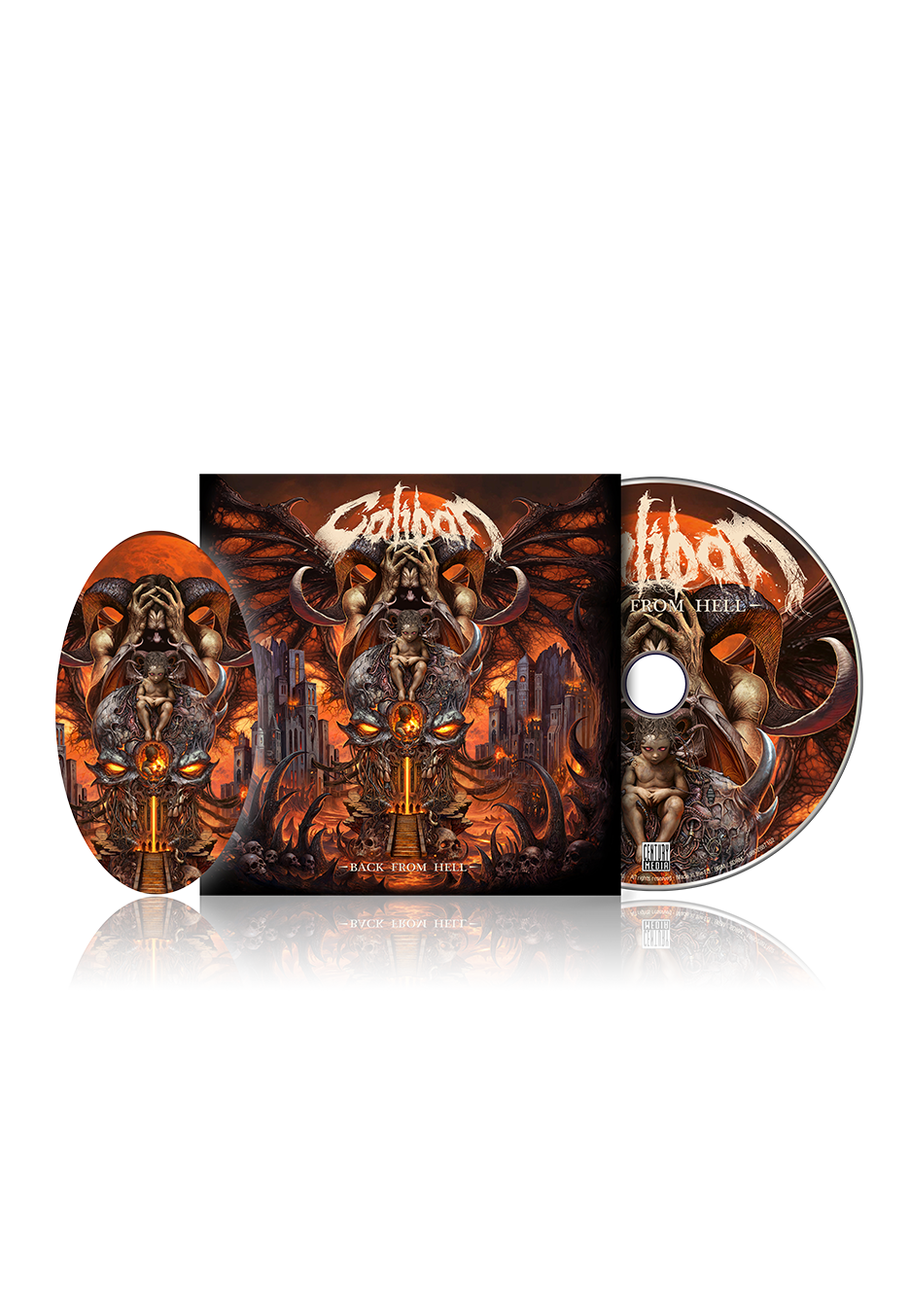 Caliban - Back From Hell Ltd. - Digi CD & Branded Air Freshener | Neutral-Image